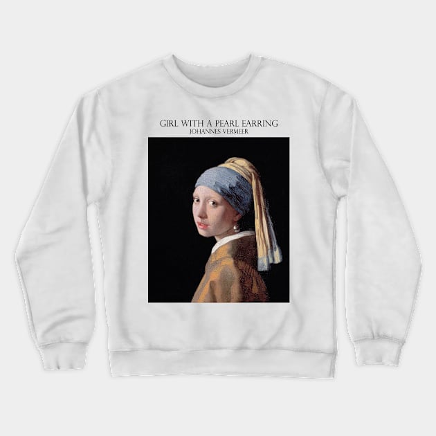 Pearl Earring Crewneck Sweatshirt by Laevs